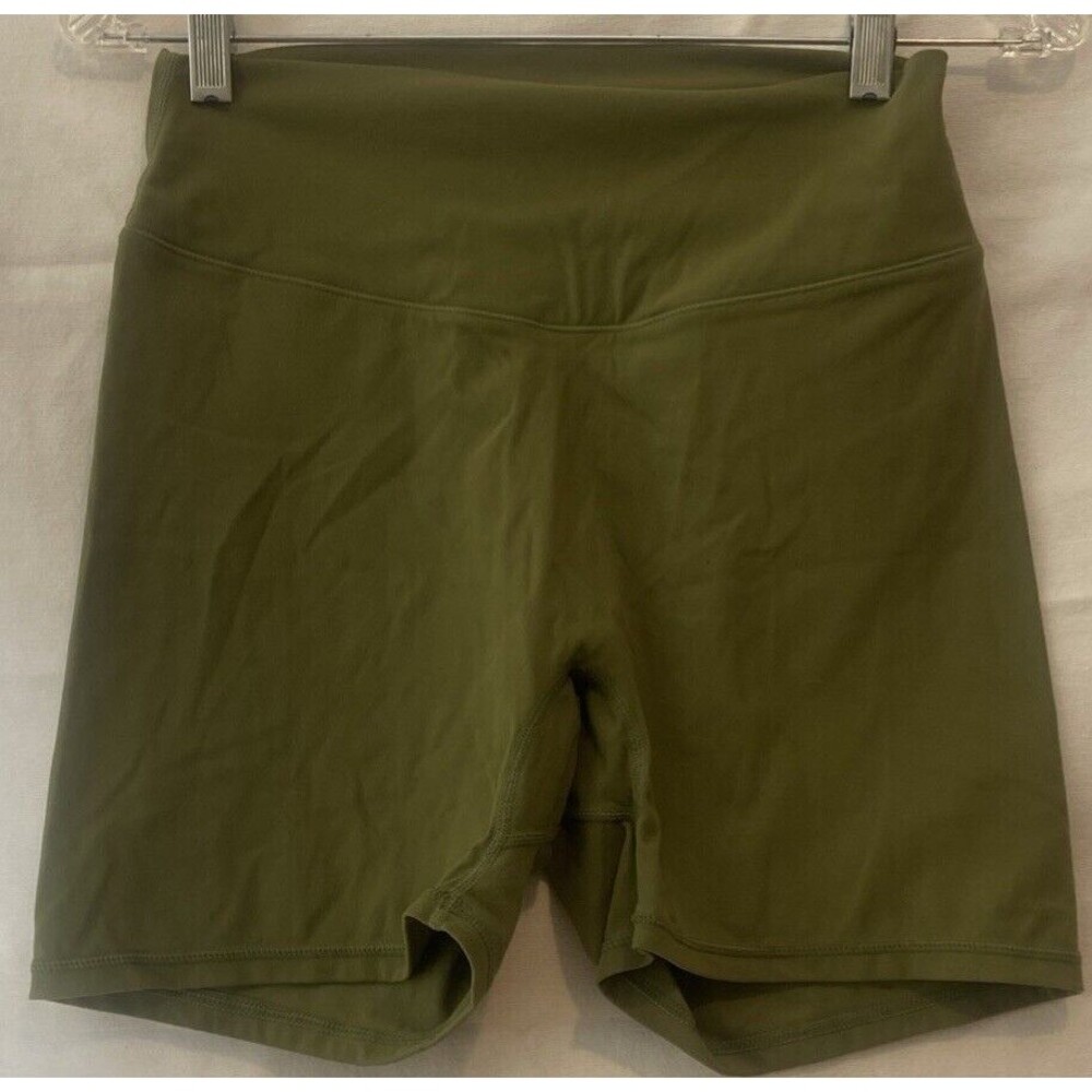 Sunzel Green Workout  bike yoga Shorts Size Medium